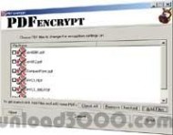 PDFencrypt screenshot